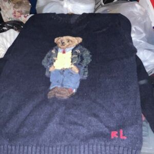 COPY - Polo sweater no stains no issues size small (no holes )